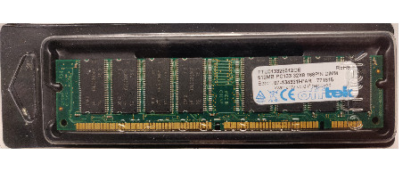 512MB PC133 32X8 168PIN DIMM